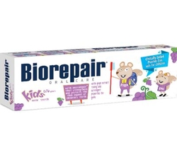 BioRepair Kids dětská zubní pasta 0-6 let (hroznové víno), 50ml