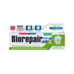 Biorepair Junior 6-12 Mint dětská zubní pasta 75 ml