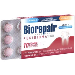 Biorepair Peribioma Pro Gums žvýkačky 10 ks