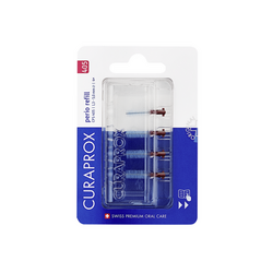 Curaprox CPS 405 PERIO Refill handy- mezizubní kartáčky 4 ks- tmavě červený