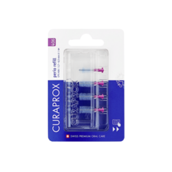 Curaprox CCuraprox CPS 406 PERIO 4 ks blister refill, mezizubní kartáček 4 ks- tmavě růžový