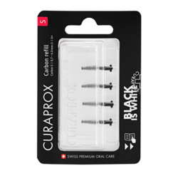 Curaprox Black is White carbon S refill, 4ks